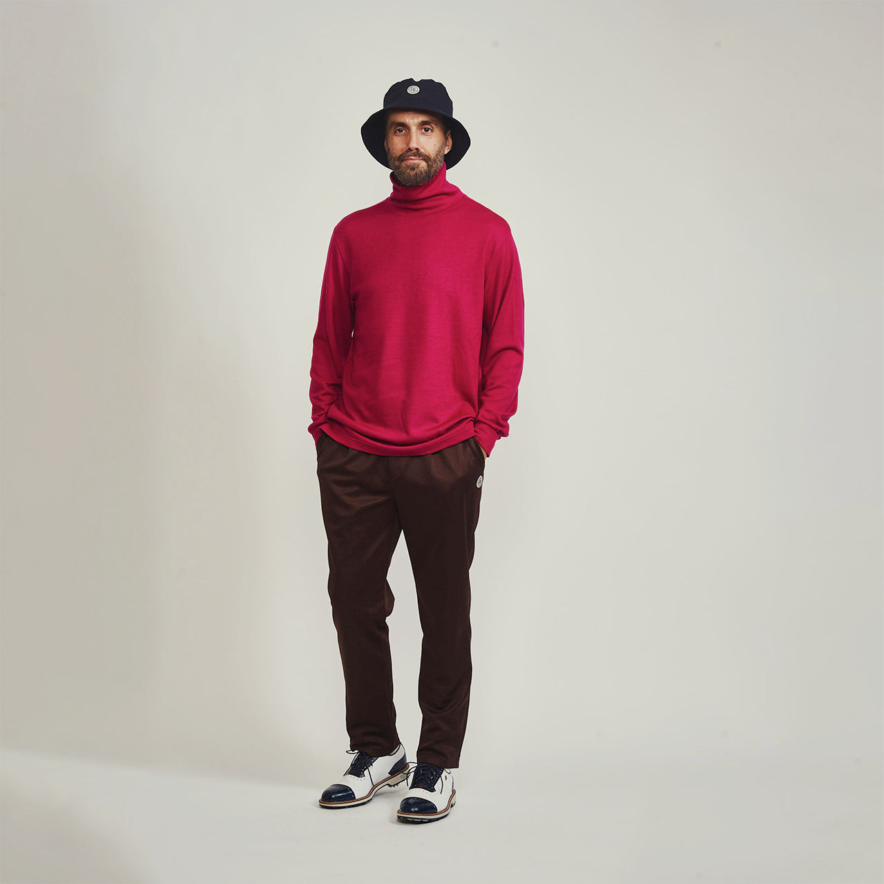 "NAPLES"_HIGH NECK L/SLV