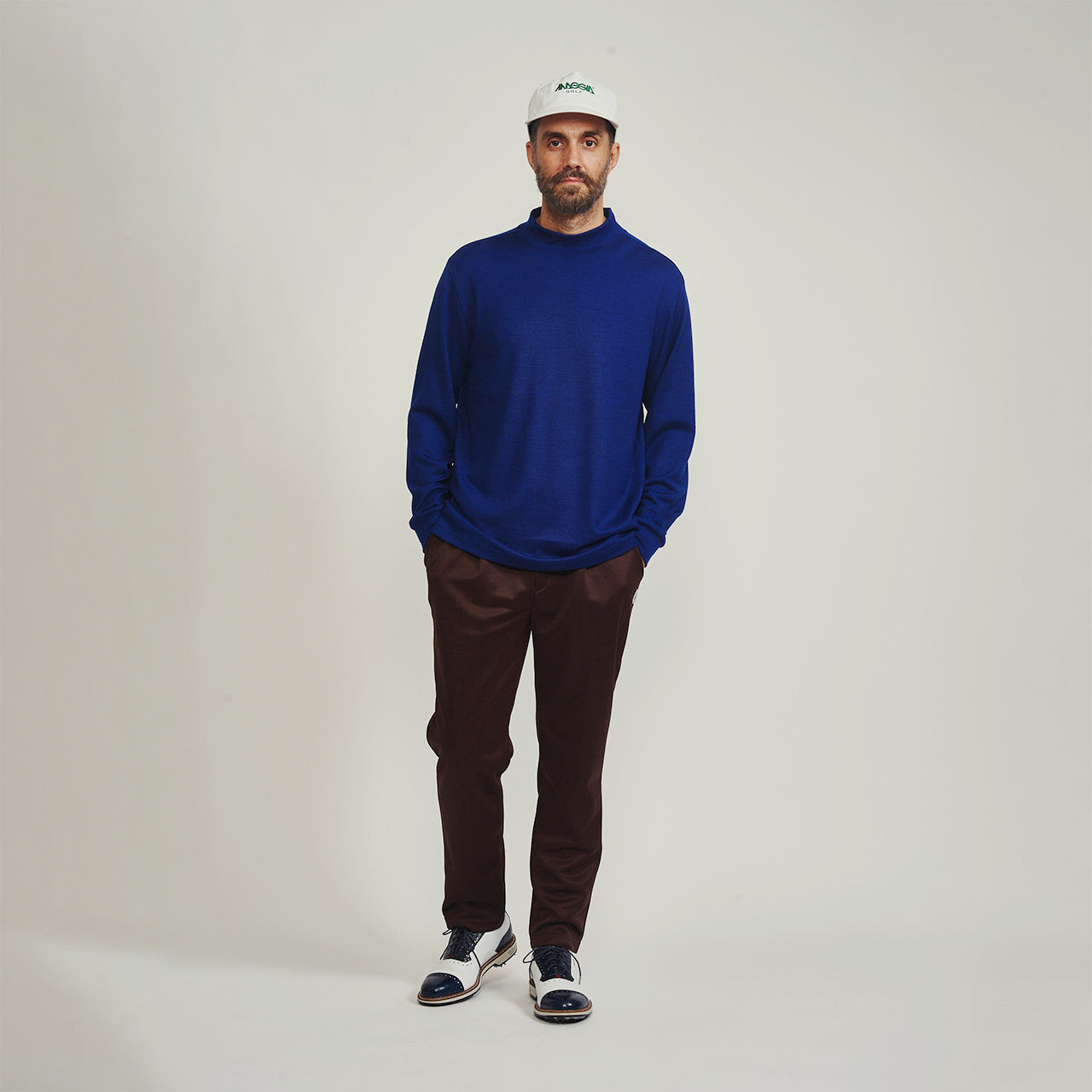 "ROMA" _MOCK NECK L/SLV