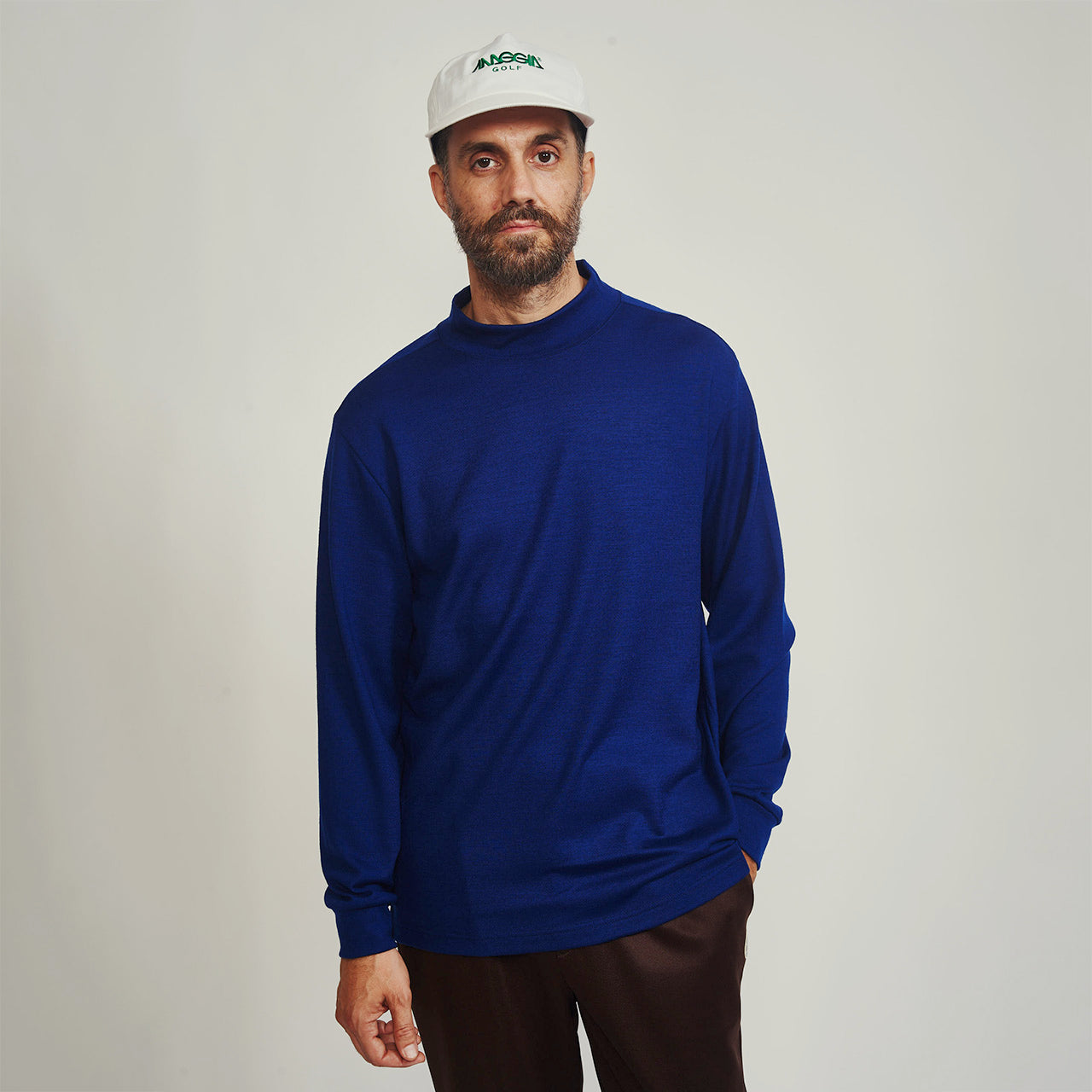 "ROMA" _MOCK NECK L/SLV