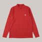 L/SLV MOCK NECK T